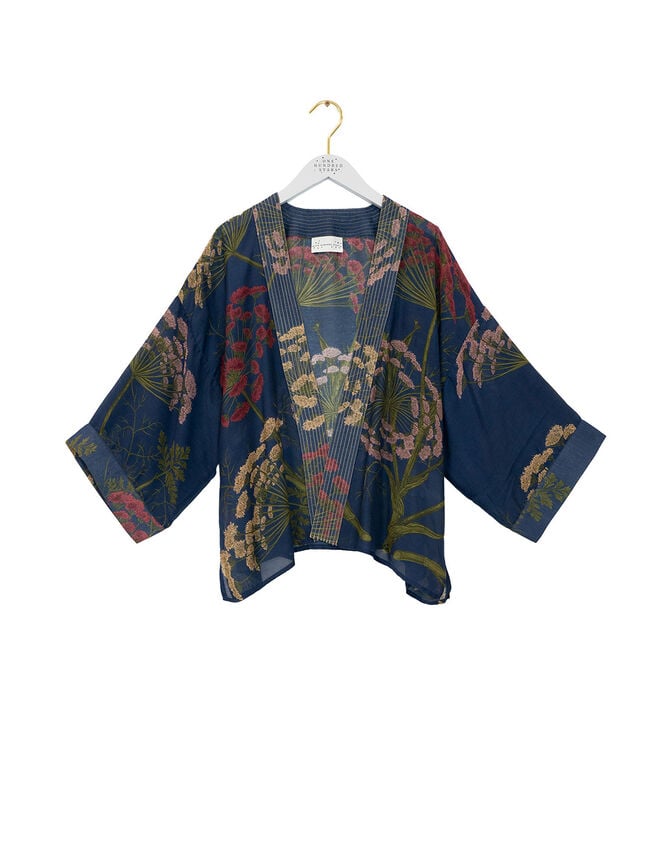 One Hundred Stars Parsley Seed Kimono Jacket, , large