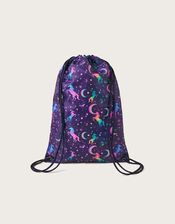 Unicorn Drawstring Bag, , large