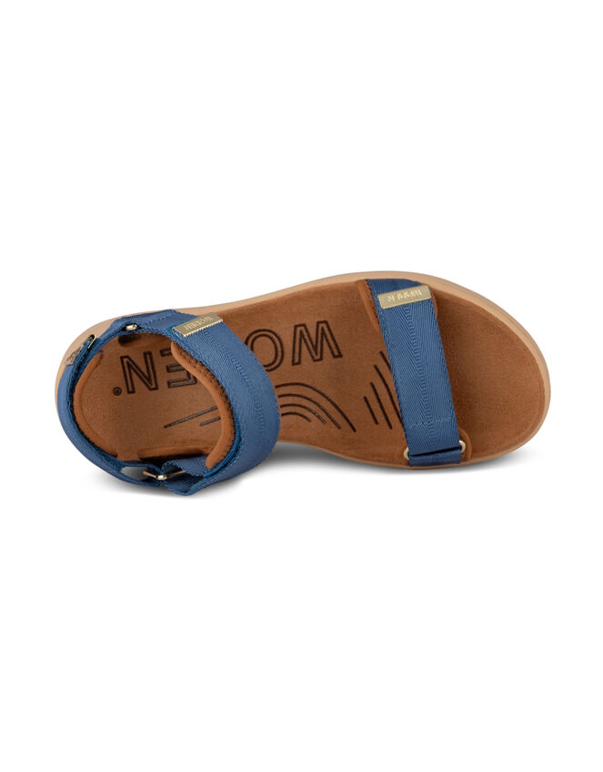Woden Platform Sandals, Blue (BLUE), large