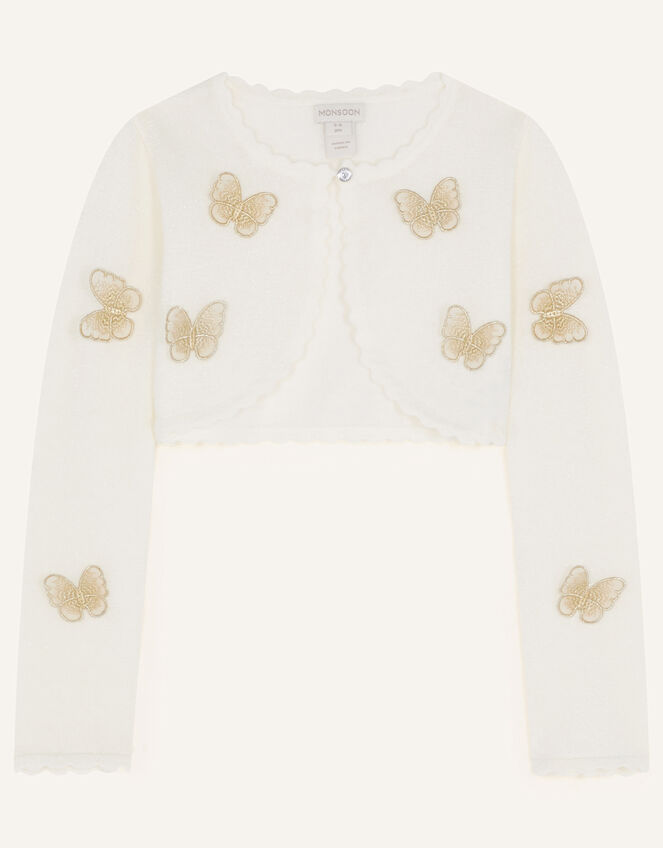 Butterfly Cardigan, Ivory (IVORY), large