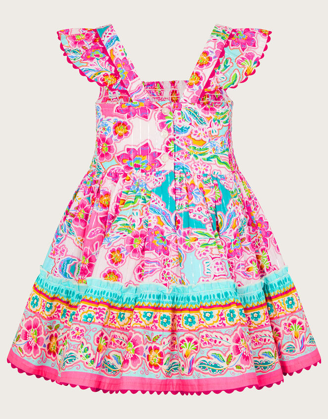 Baby Heritage Floral Dress, Pink (PINK), large