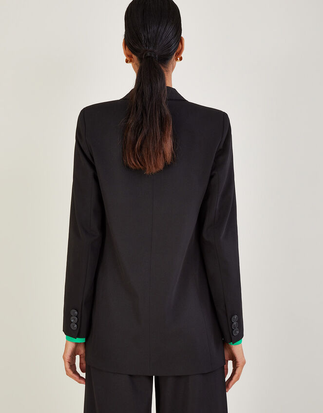 Lauren Plain Blazer, Black (BLACK), large