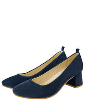 Callie Suede Shoes, Blue (NAVY), large