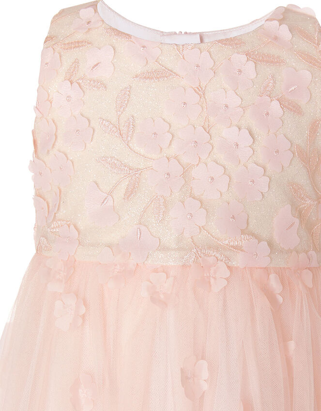 Petunia 3D Petal Maxi Dress , Pink (PALE PINK), large