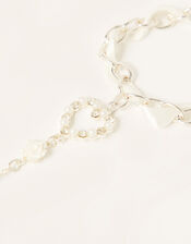 Pearly Rose Linked Ring and Bracelet , , large