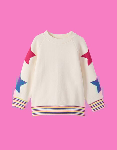 Hatley Slouchy Star Sweatshirt, Multi (MULTI), large