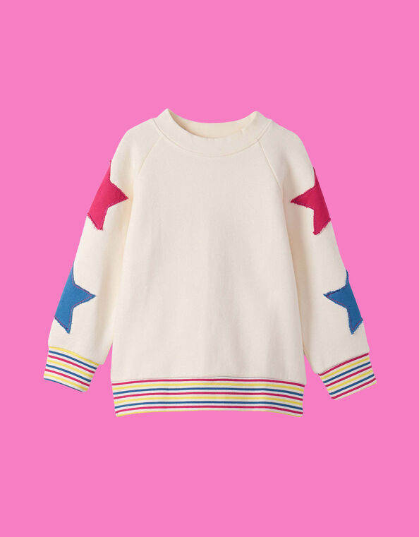 Hatley Slouchy Star Sweatshirt, Multi (MULTI), large