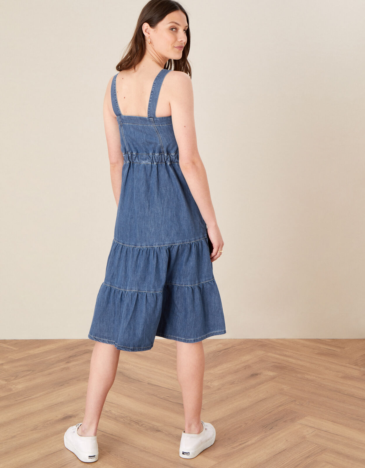 Blue jean sundress sale