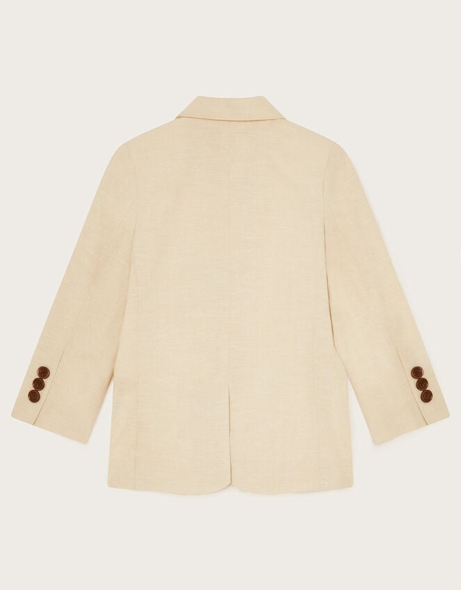 Smart Pocket Detail Blazer, Natural (STONE), large