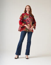 One Hundred Stars Primula Velvet Jacket, , large