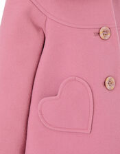 Baby Heart Pocket Coat, Pink (PINK), large