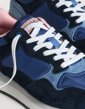 Hoff Cork Trainers, Blue (NAVY), large