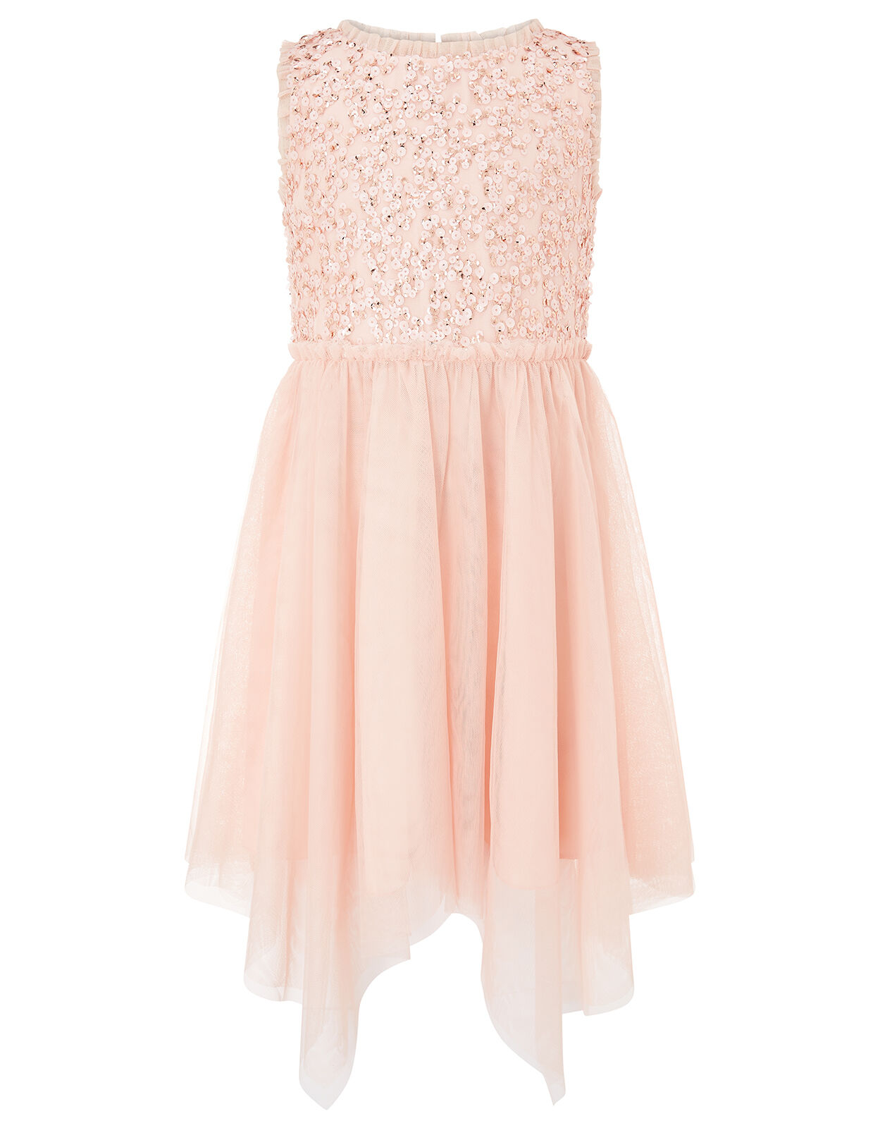 Monsoon top peach dress