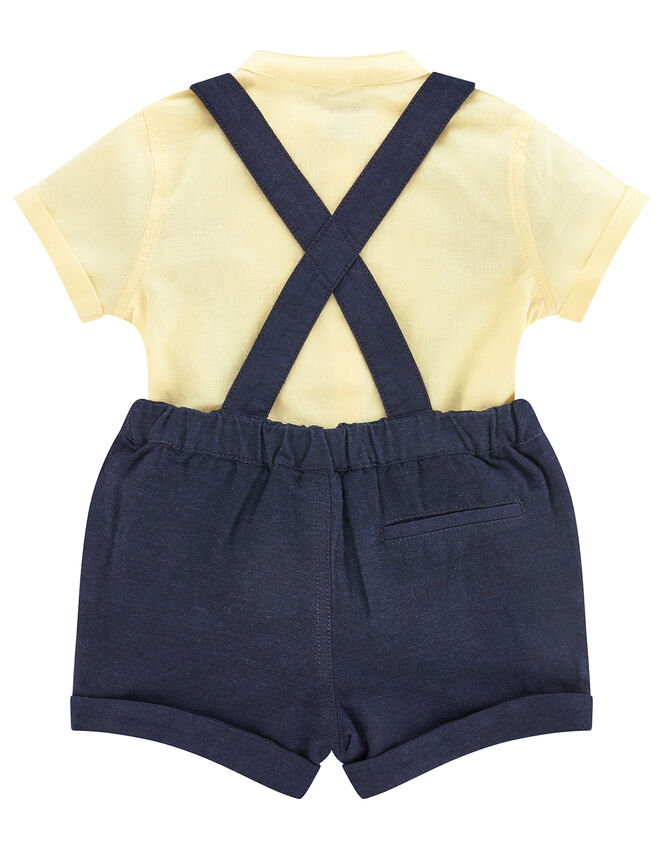 Newborn Baby Louis Set, Yellow (LEMON), large