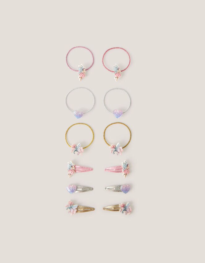 12-Pack Fairytale Hair Bands & Clips, , large