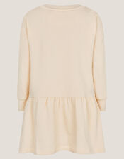 World Of Wonder Sweatshirt Dress, Cream (CREAM), large