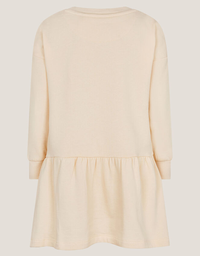 World Of Wonder Sweatshirt Dress, Cream (CREAM), large