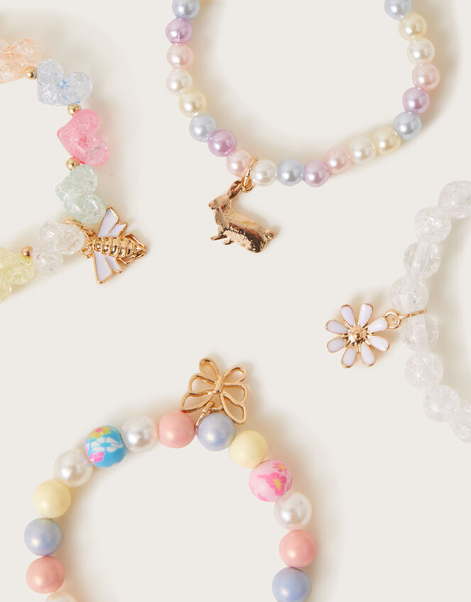 Ditsy Bunny Hair and Jewellery Set, , large