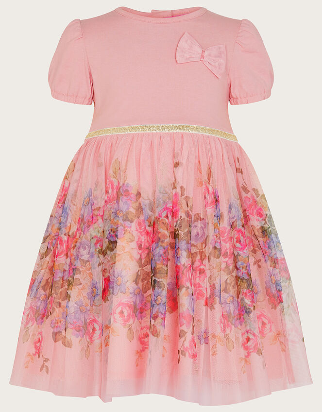 Baby Disco Posey Print Dress, Pink (PINK), large