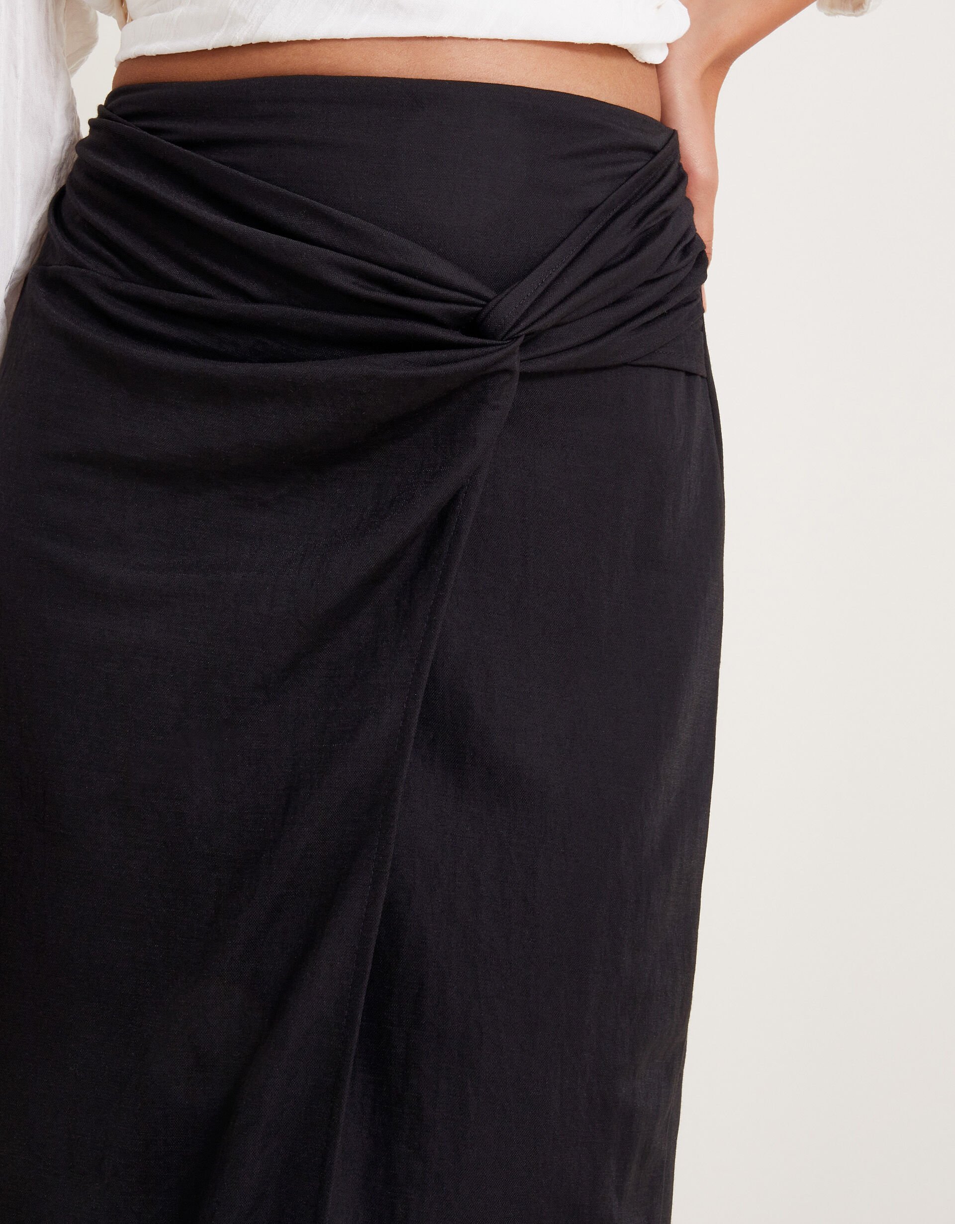Wrap midi skirt 20 top
