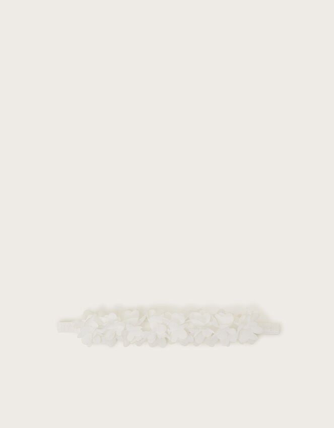 Baby Butterfly Ruffle Headband, , large