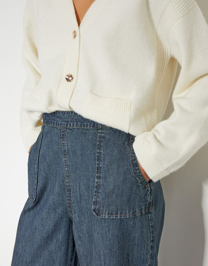 Jodi Crop Wide Leg Jeans, Blue (INDIGO), large