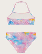 Shimmery Ruffle Bikini Set, Multi (MULTI), large