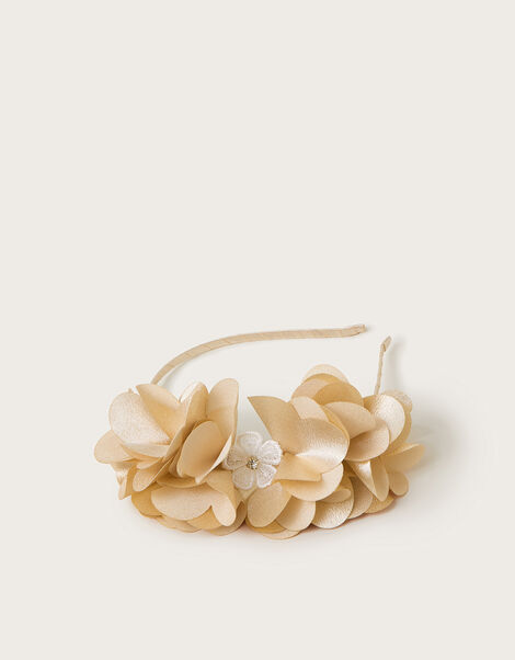 Ruffle Flower Headband, , large