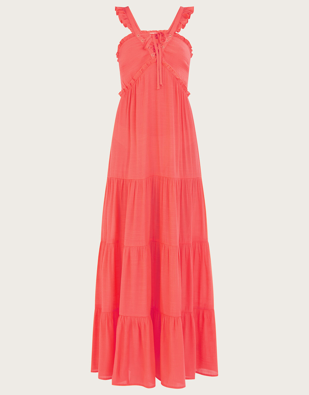 Monsoon orange sales maxi dress