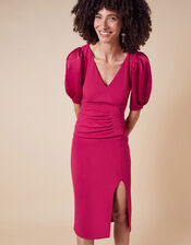 Eleanore Stretch Shift Dress, Pink (PINK), large
