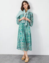 East Malu Printed Tunic Dress, Green (GREEN), large