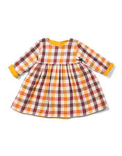 Little Green Radicals Reversible Corduroy Pocket Dress, ORCHE, large