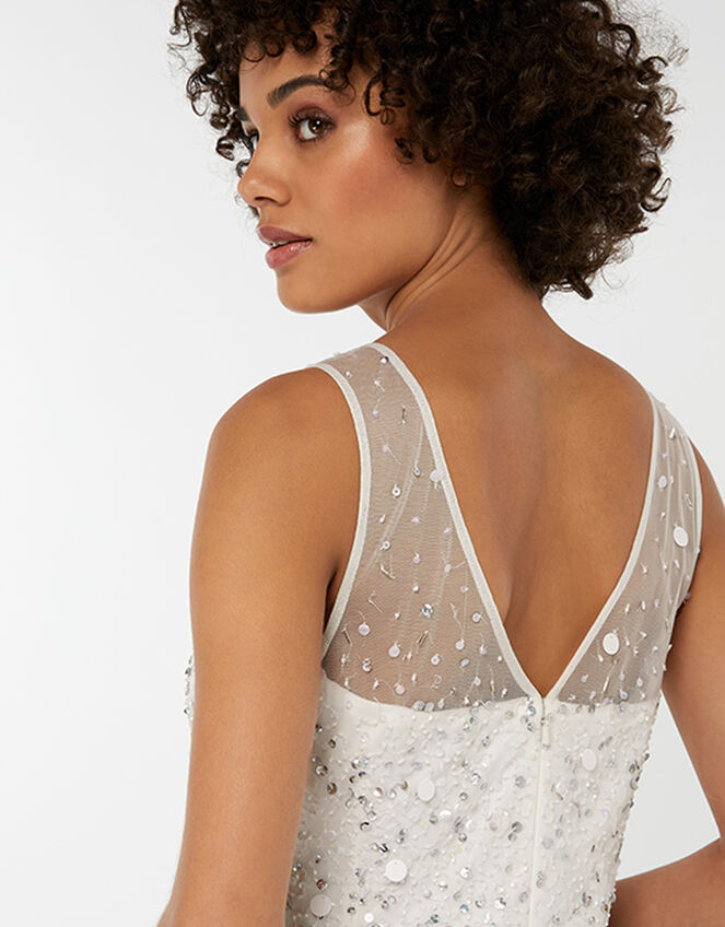 Victoria Embellished Maxi Wedding Dress, Ivory (IVORY), large