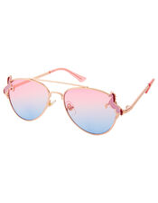 Elle Unicorn Aviator Sunglasses, , large