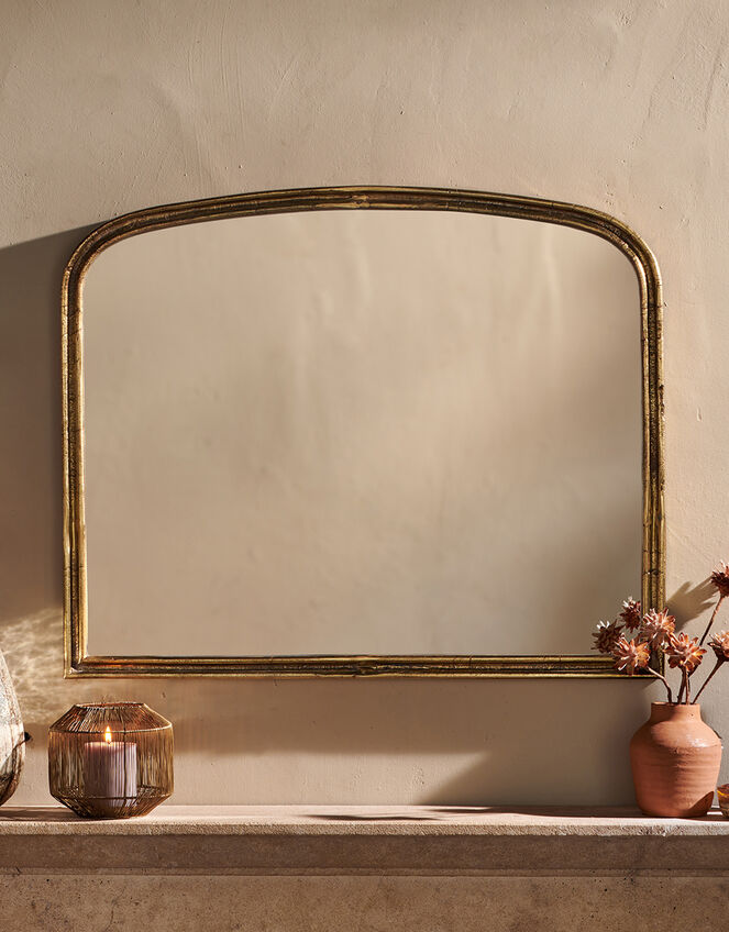 Nkuku Almora Small Arched Mirror, , large