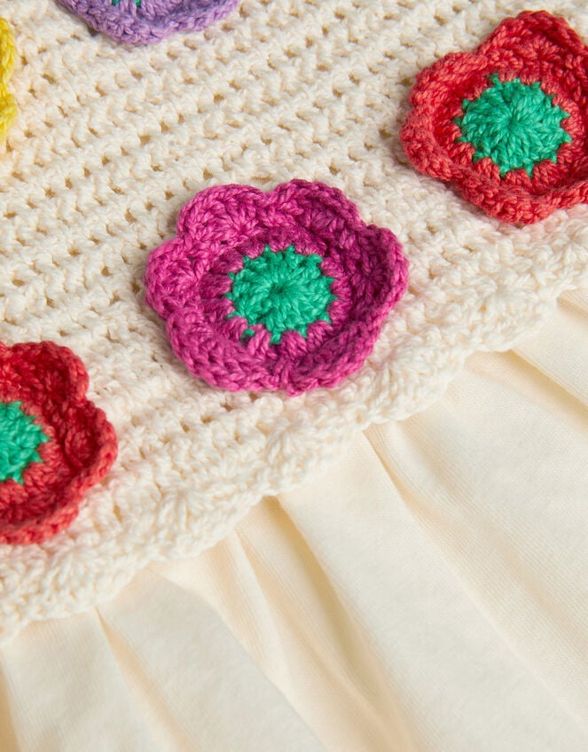 Crochet Flower Cami Top, Pink (PINK), large