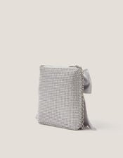 Diamant&eacute; Embellished Bow Bag, , large