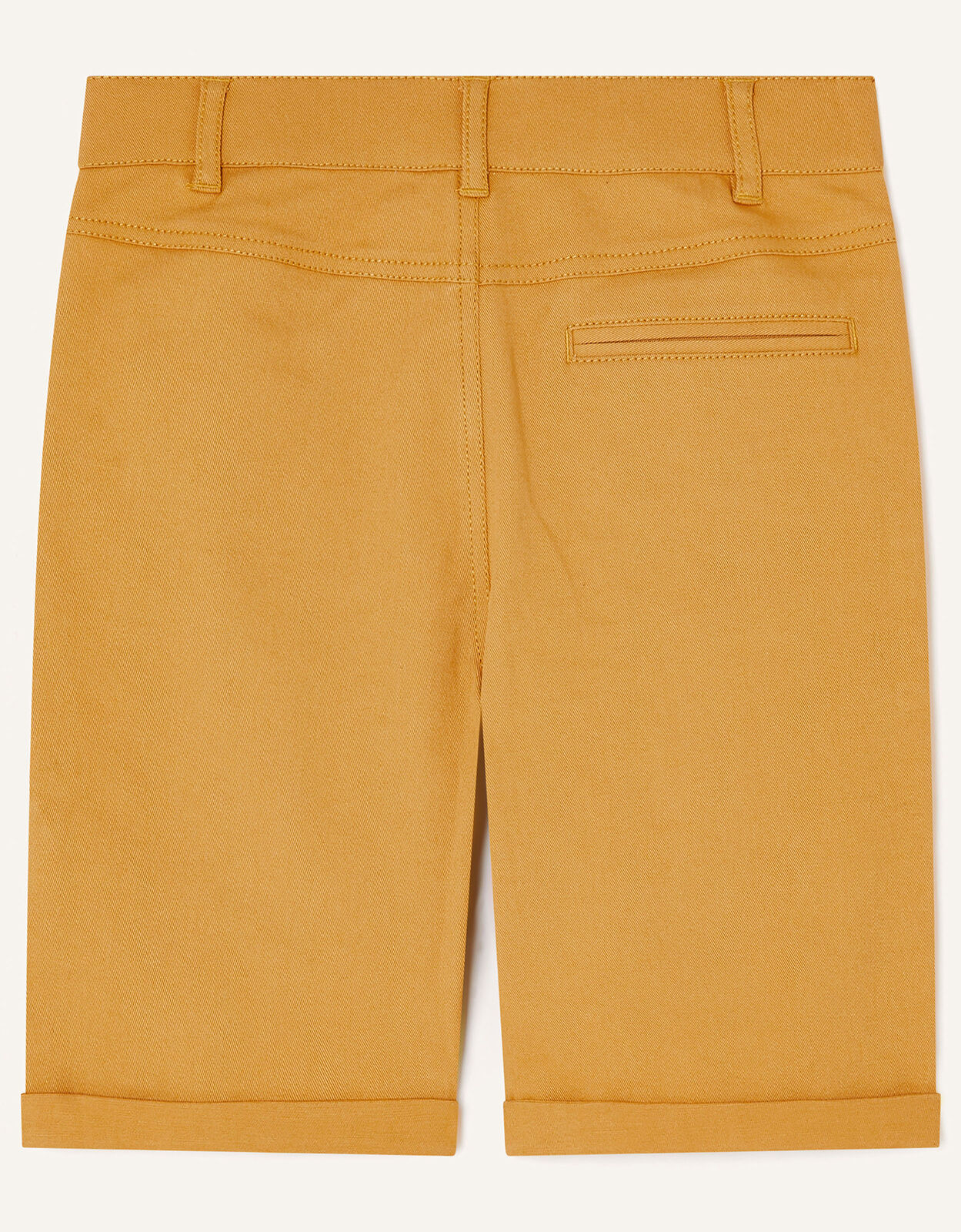 Mustard chino shorts sale