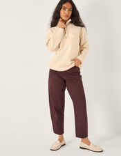 Em Floral Embroidered Knit Jumper, Ivory (IVORY), large