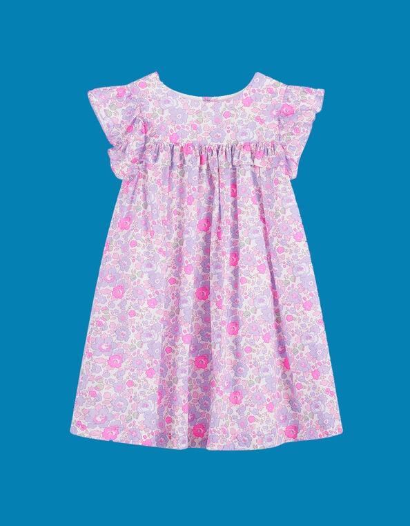 Trotters Betsy Frill Dress, Purple (LILAC), large