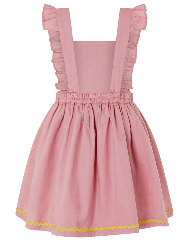 Baby Nellie Duck Pinafore and T-shirt Set, Pink (PINK), large
