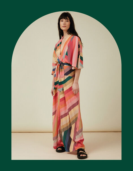 Tallulah and Hope Regular-Length Stripe Dress, Multi (MULTI), large