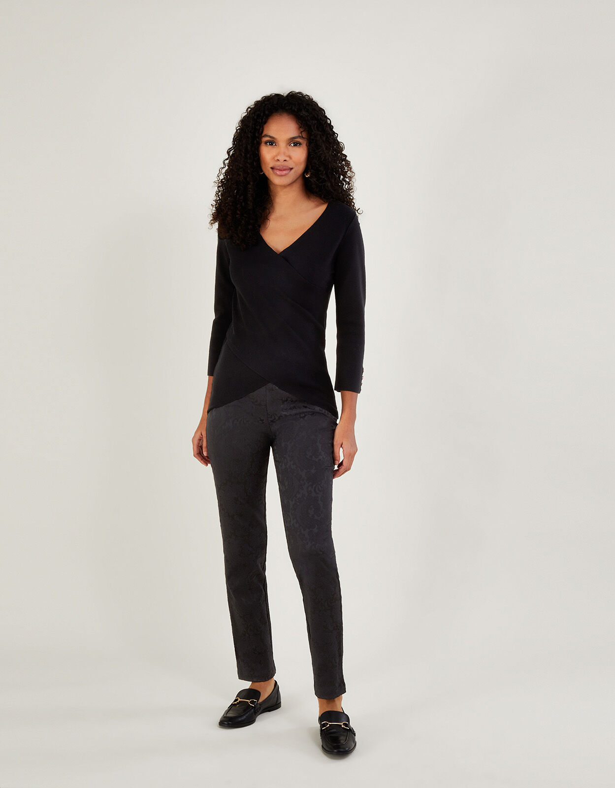 Monsoon black trousers store