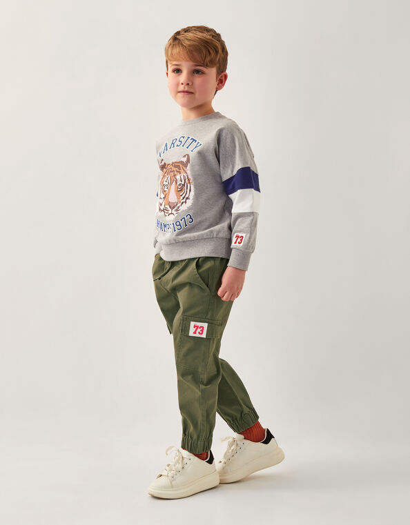 Utility Cargo Pants, Green (KHAKI), large