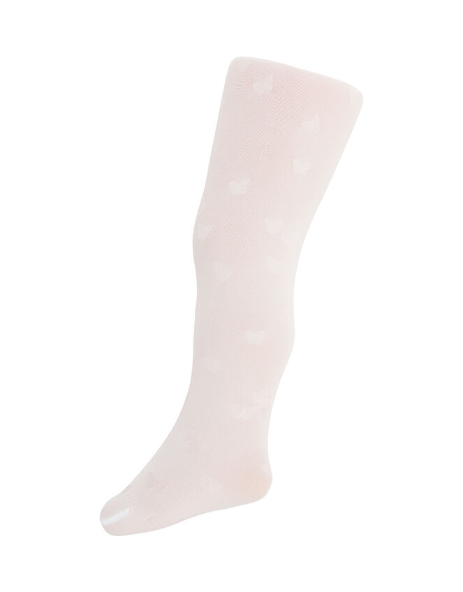 Baby Butterfly Lacey Tights, White (WHITE), large