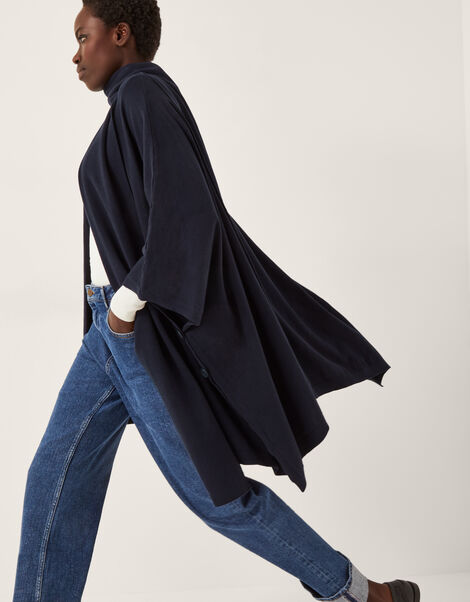 Sara Scarf Poncho, , large