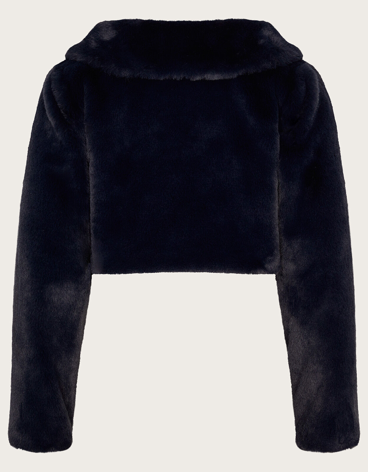 Long Sleeve Faux Fur Shrug Blue Girls Cardigans Monsoon US