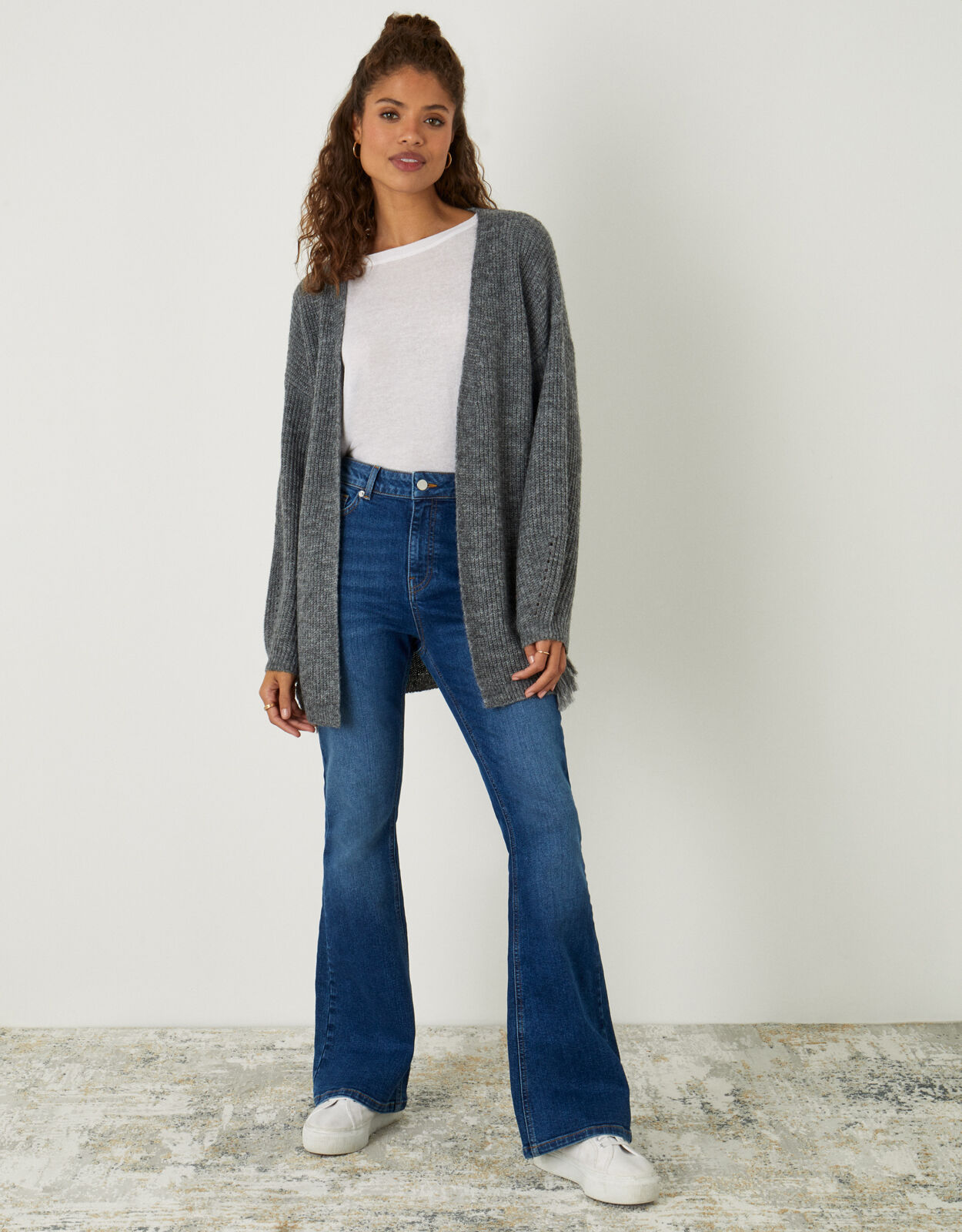 Monsoon grey cardigan online