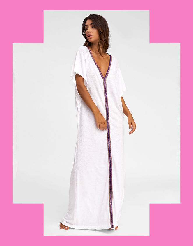 Pitusa Pima Abaya Maxi Sundress, , large