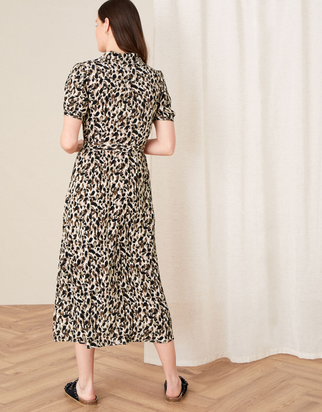 monsoon leopard dress